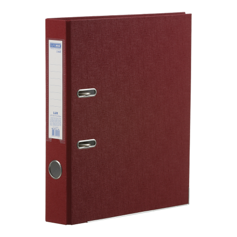 Папка-реєстратор BUROMAX (BM.3012-13c) А4, 50/55 мм (внутр./зовн.), бордовий